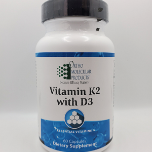 a bottle of vitamin k2 with d3.