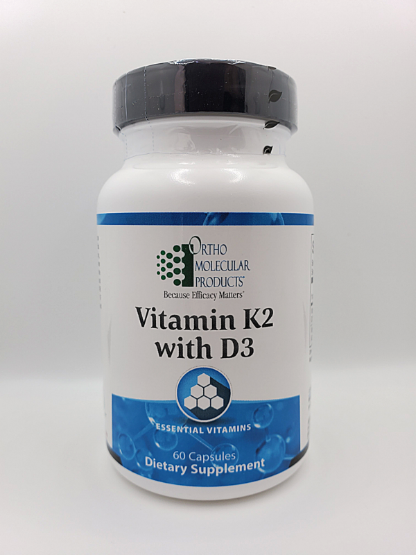 a bottle of vitamin k2 with d3.
