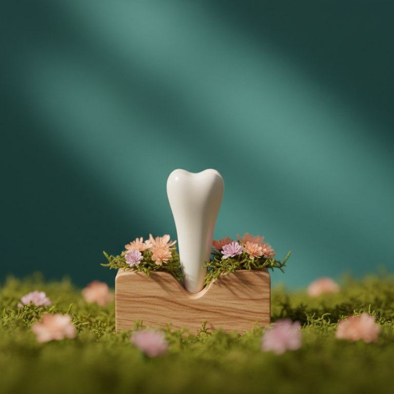 AI Generated - Mini Dental Implants