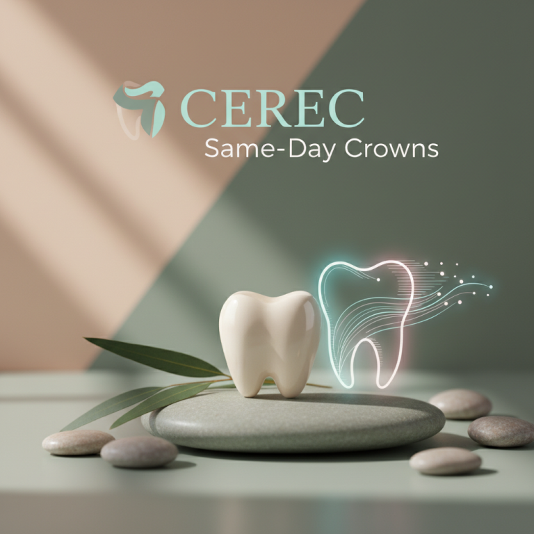 AI Generated - CEREC Same-Day Crowns