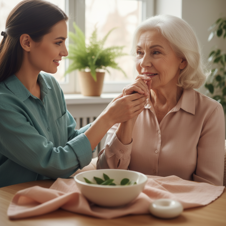 AI Generated - Senior Dental Care